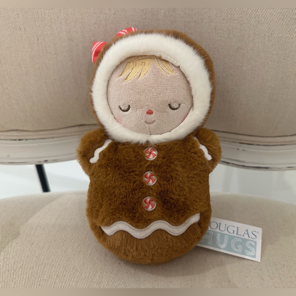 NWT Douglas Mini Hugs Baby Gingerbread Douglas Plush